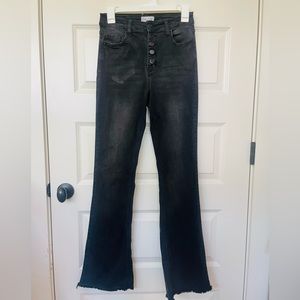 Cello Black Flare Jeans